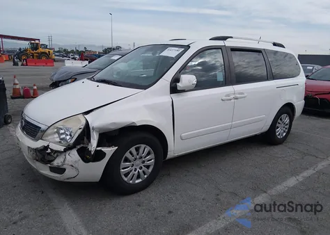 2012 Kia Sedona Lx z USA, uszkodzony, nr VIN KNDMG4C71C6493413